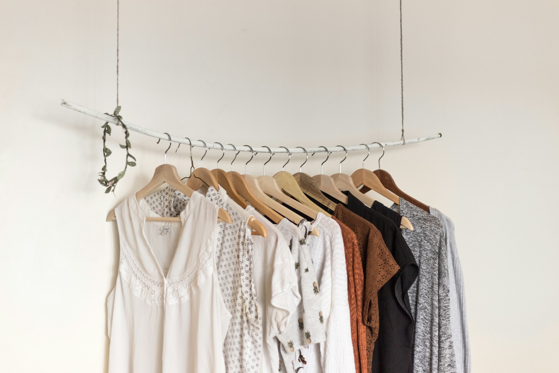 Woman browsing fashion — Daamia AI fashion search hero